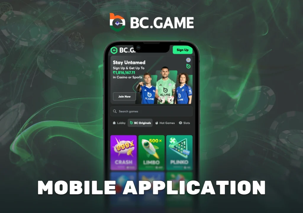 A wide selection of the best entertainment on BC Game's online platform